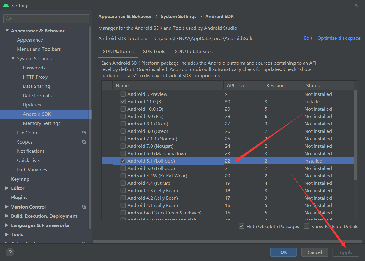 Android Studio的Failed to find Build Tools revision / Sdk Version异常问题解决 ...
